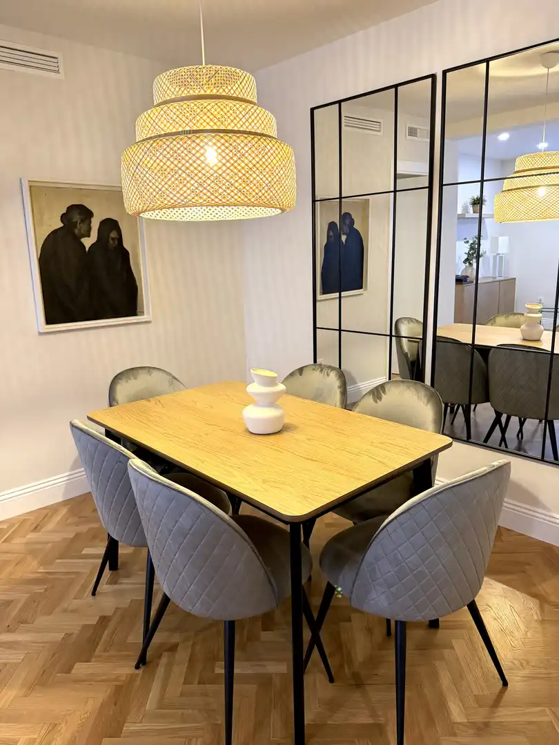 Flat for rent in Alameda de Colón, 34, Ensanche Centro - Puerto Dining room of Flat for rent in Málaga Capital with Air Conditioner