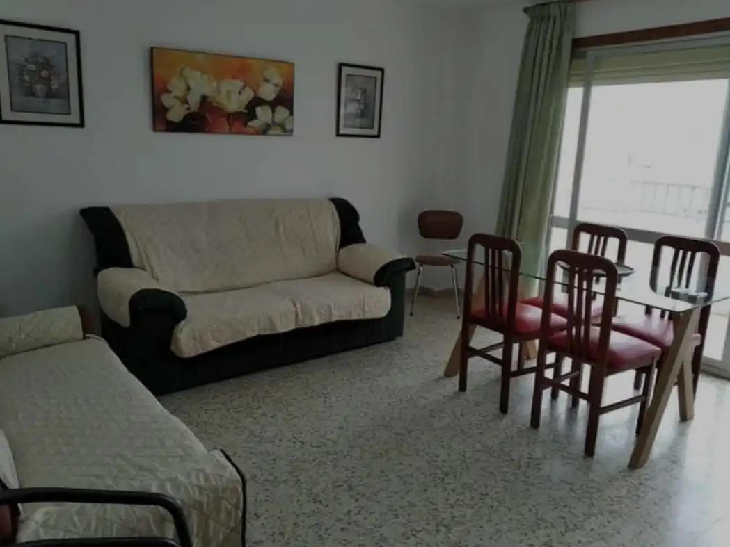 Flat for rent in Avenida Doctor Marañón, 8, Poniente - Faro Living room of Flat for rent in Vélez-Málaga with Swimming Pool, Furnished and Balcony