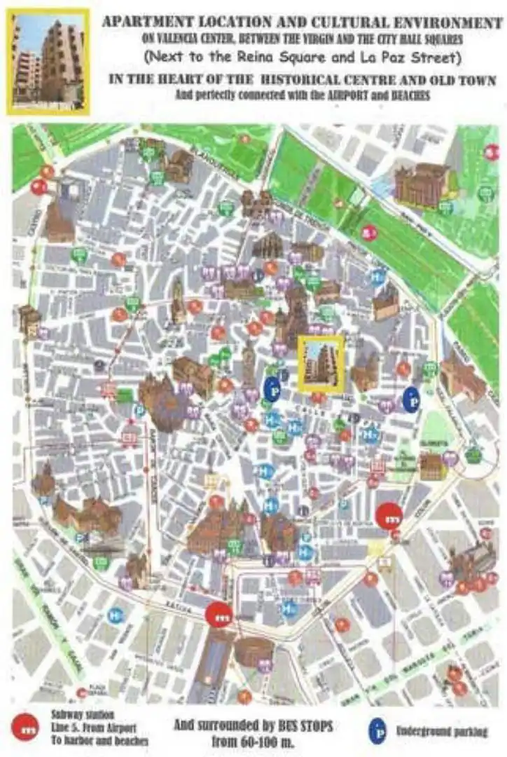 Wohnungen zur Miete in La Xerea Außenansicht von Wohnungen zur Miete in Valencia Capital