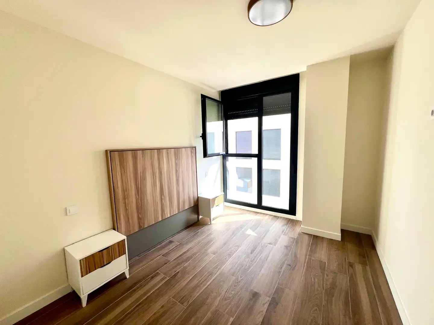 Flat for rent in Desconocido, Guadalupe Bedroom of Flat for rent in Murcia with Air Conditioner, Heating and Parquet flooring