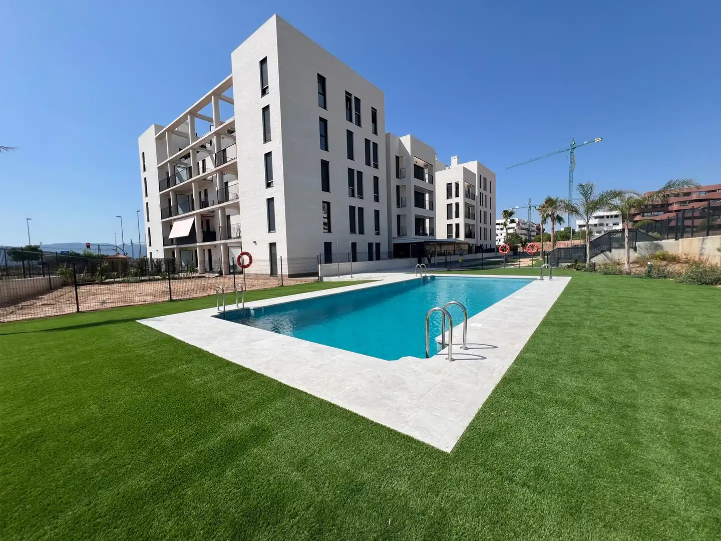 Flat for rent in Desconocido, Guadalupe Swimming pool of Flat for rent in Murcia with Air Conditioner, Heating and Parquet flooring