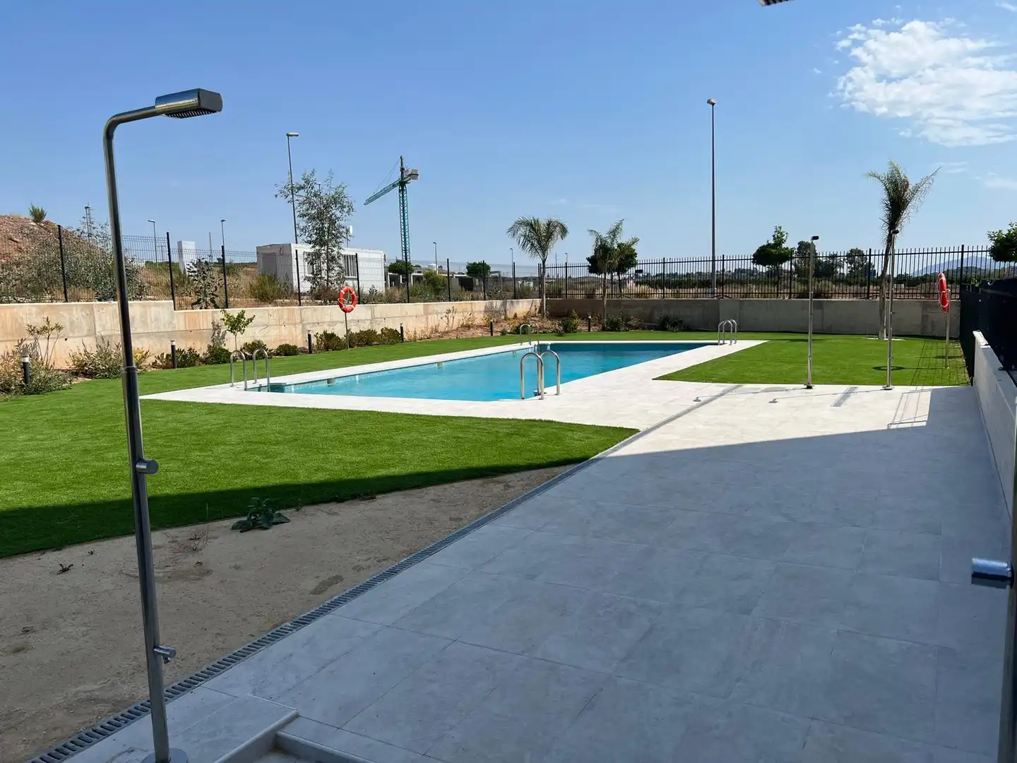 Flat for rent in Desconocido, Guadalupe Swimming pool of Flat for rent in Murcia with Air Conditioner, Heating and Parquet flooring