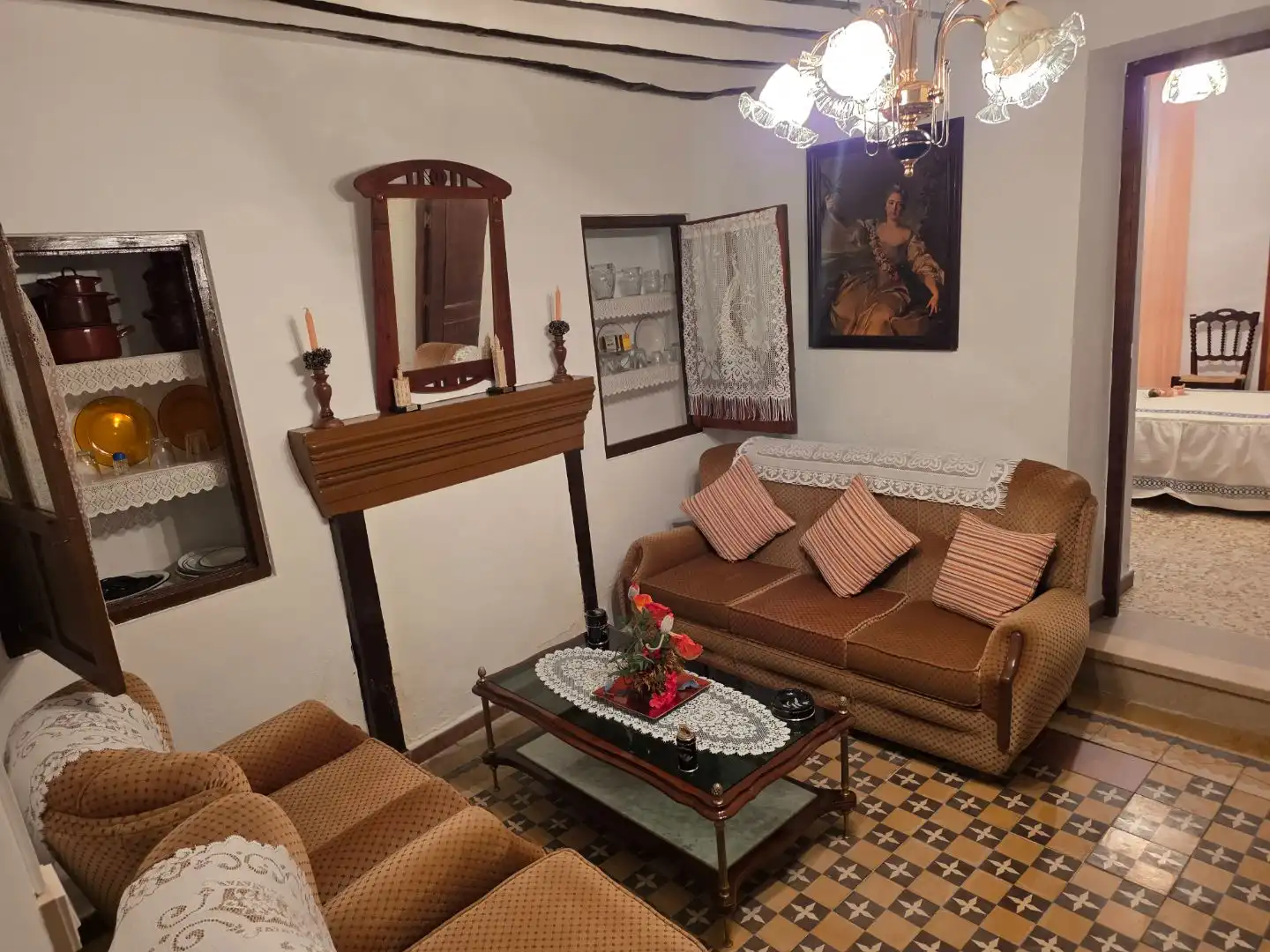 Casa adosada en venda a Calle Misericordia, 41, Torrubia del Campo Sala d'estar de Casa adosada en venda en Torrubia del Campo