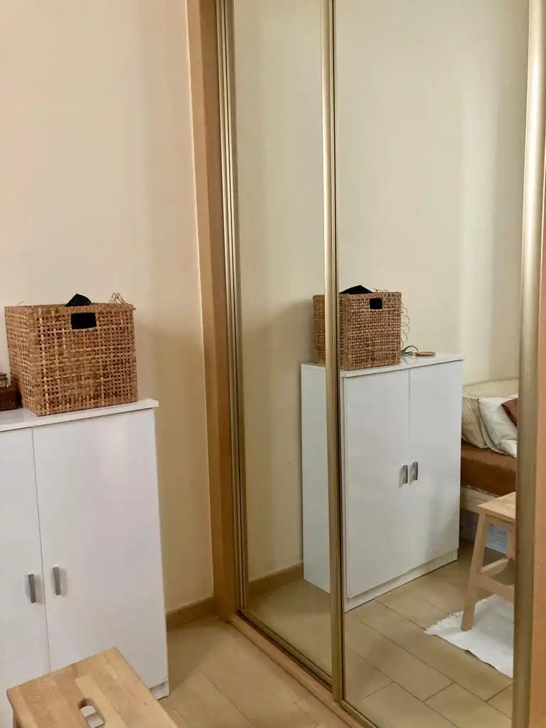 Habitació a Calle de Santa Clara, 2, San Lorenzo Dormitori de Dúplex per a compartir en Sevilla amb Aire condicionat, Calefacció i Jardí privat