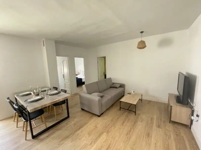 Piso de alquiler en Calle Murillo, 8, Centro Sala de estar de Piso de alquiler en San Fernando con Aire acondicionado, Parquet y Terraza