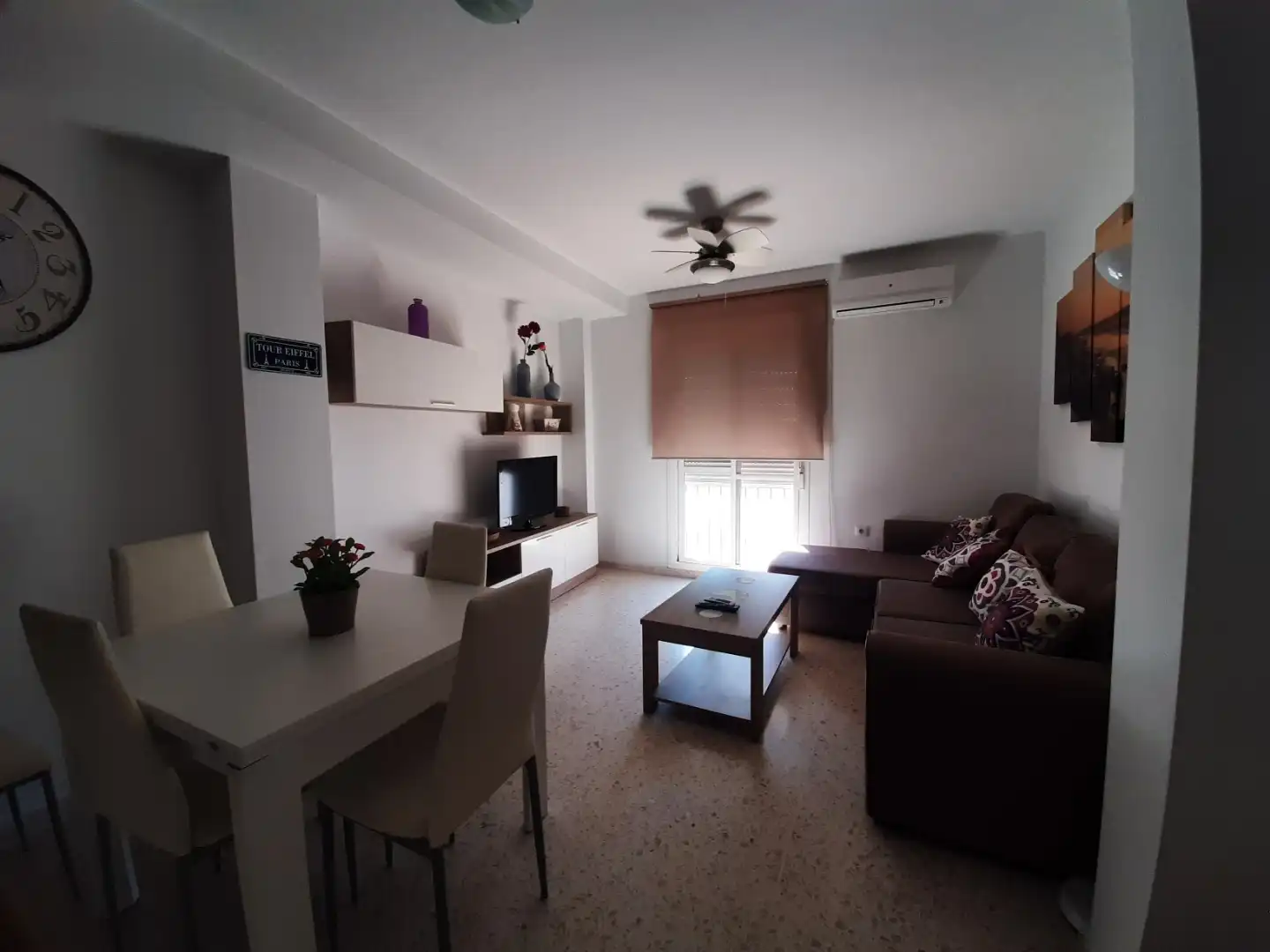Flat for rent in Calle Bolsa, 145, El Pino - Bajo de Guía Living room of Flat for rent in Sanlúcar de Barrameda with Air Conditioner, Heating and Furnished