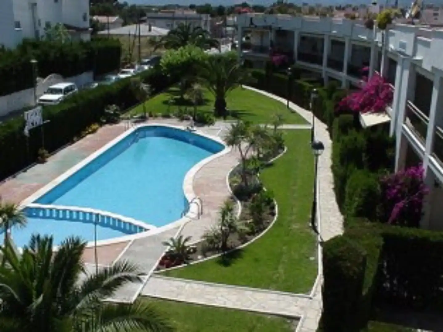 Piscina de Piso de alquiler en Cambrils con Aire acondicionado, Calefacción y Terraza