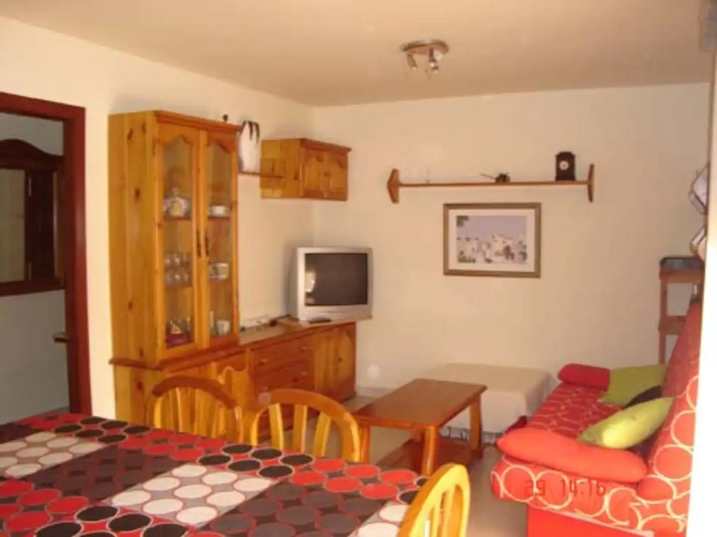 Sala de estar de Piso de alquiler en Cambrils con Aire acondicionado, Calefacción y Terraza