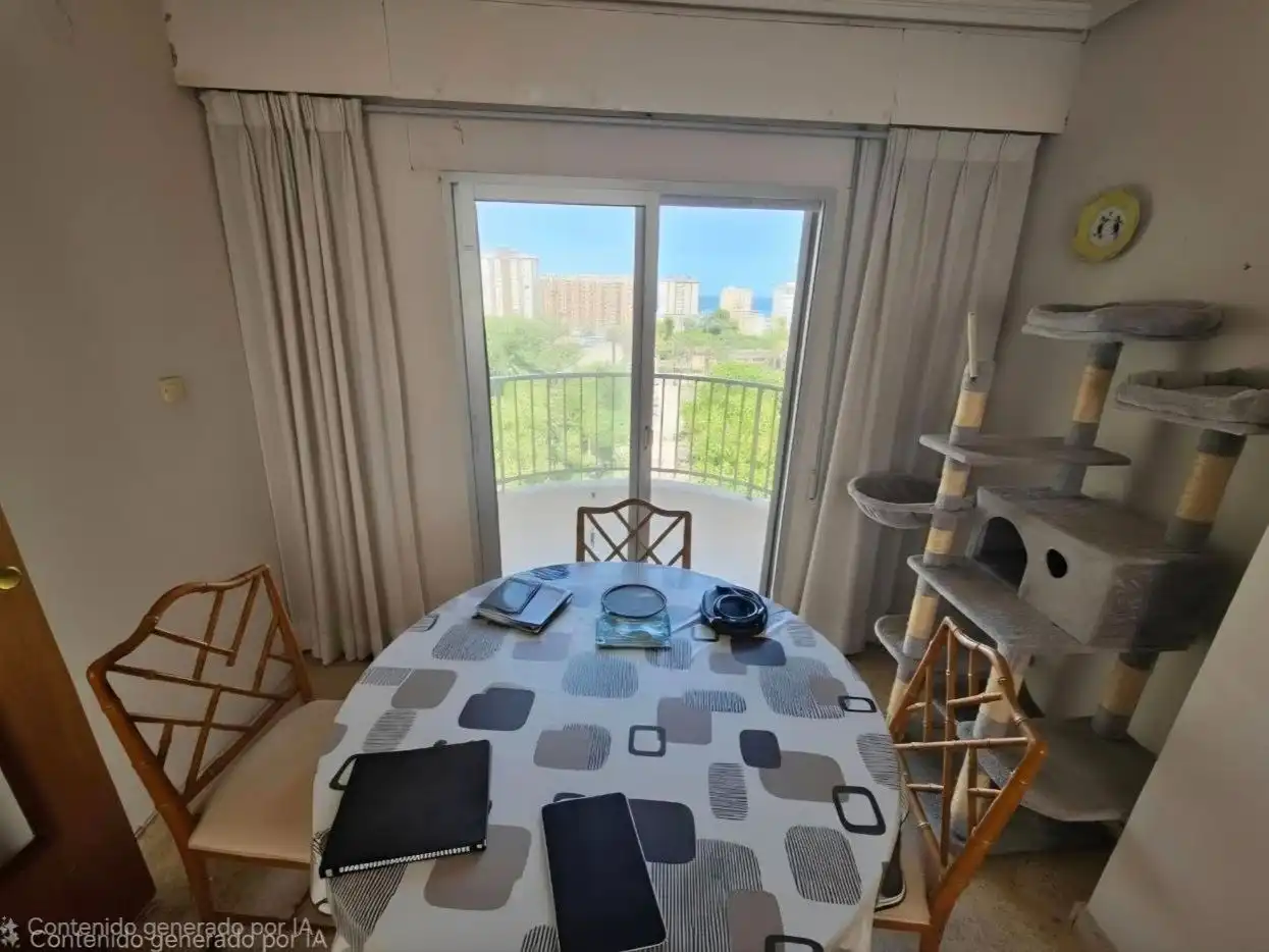 Flat for sale in Carrer de la Rioja, 125, Playa de Gandia Dining room of Flat for sale in Gandia with Terrace, Swimming Pool and Furnished