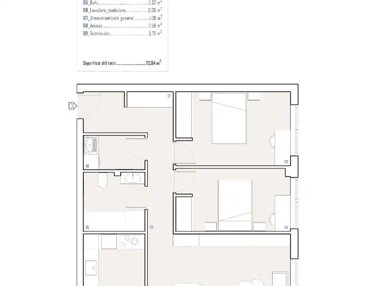 Flat for sale in Ac-543, 47, Rois Flat for sale in Ac-543, 47, Rois