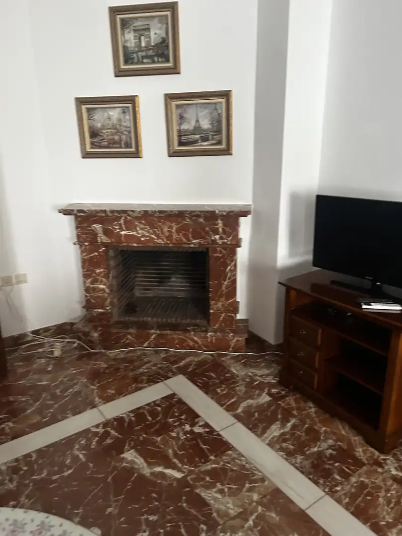 Living room of Flat for rent in Llerena  with Air Conditioner, Heating and Terrace