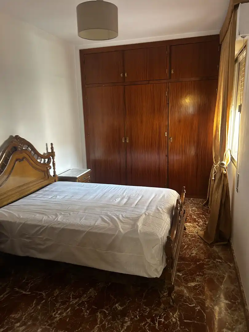 Bedroom of Flat for rent in Llerena  with Air Conditioner, Heating and Terrace