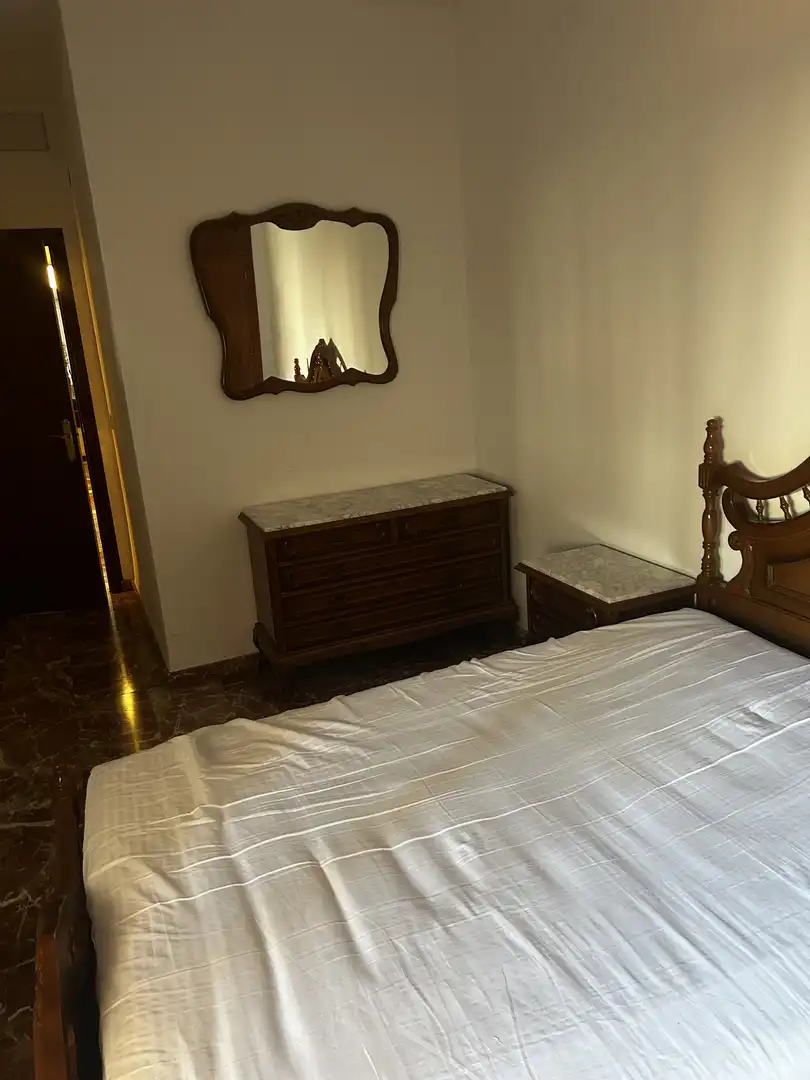 Bedroom of Flat for rent in Llerena  with Air Conditioner, Heating and Terrace