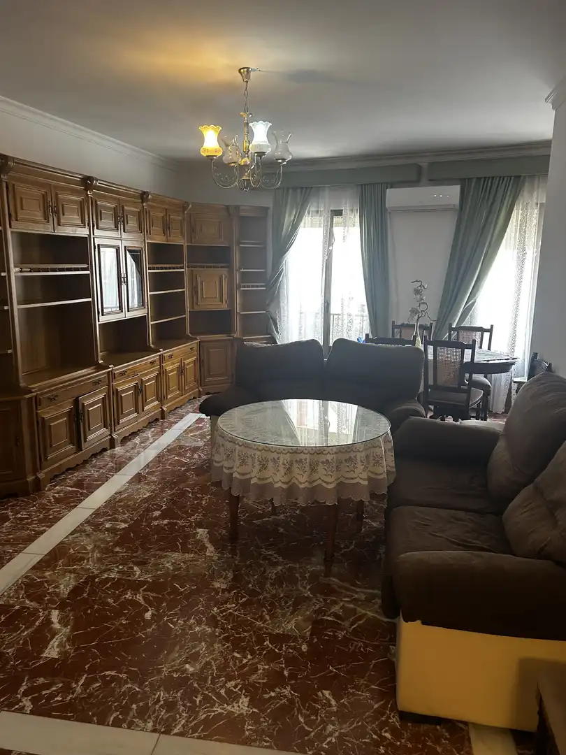 Living room of Flat for rent in Llerena  with Air Conditioner, Heating and Terrace