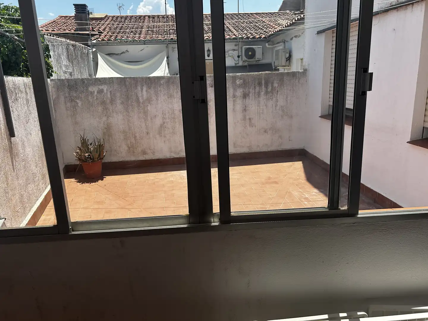 Balcony of Flat for rent in Llerena  with Air Conditioner, Heating and Terrace
