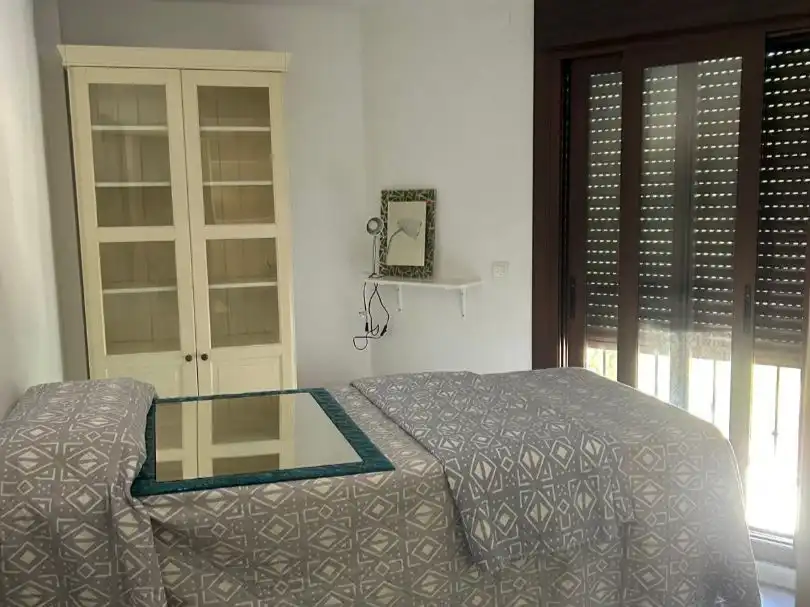 Schlafzimmer von Einfamilien-Reihenhaus zur Miete in Vélez-Málaga mit Klimaanlage, Terrasse und Möbliert
