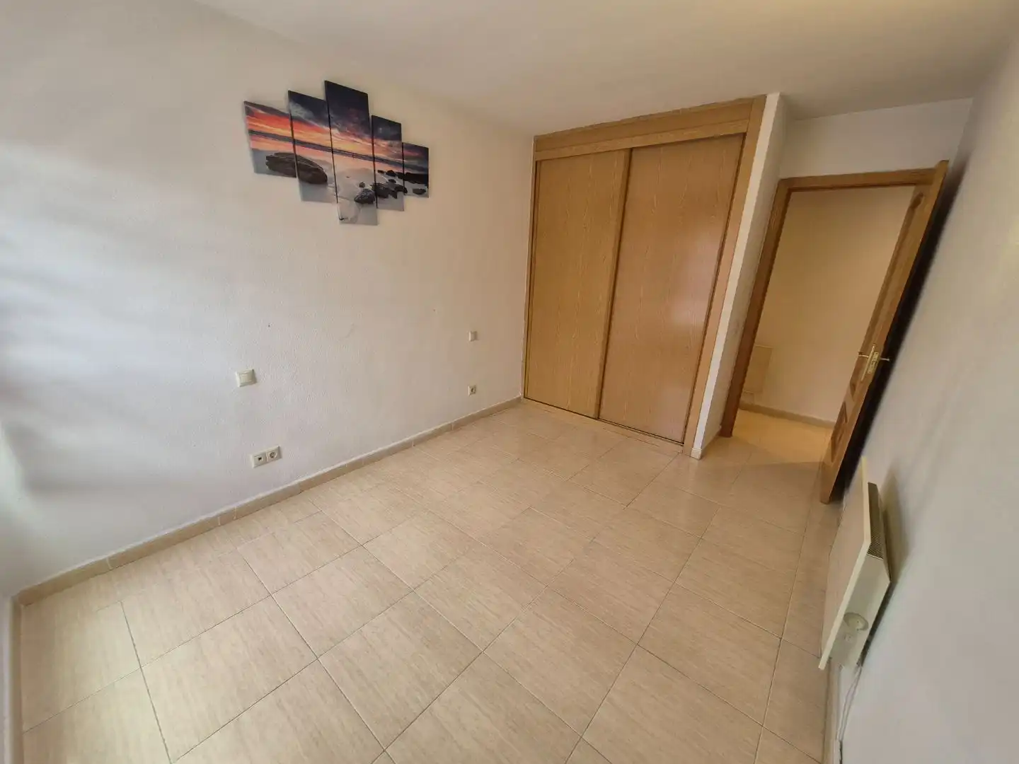 Schlafzimmer von Wohnung zur Miete in El Molar (Madrid) mit Klimaanlage, Heizung und Terrasse