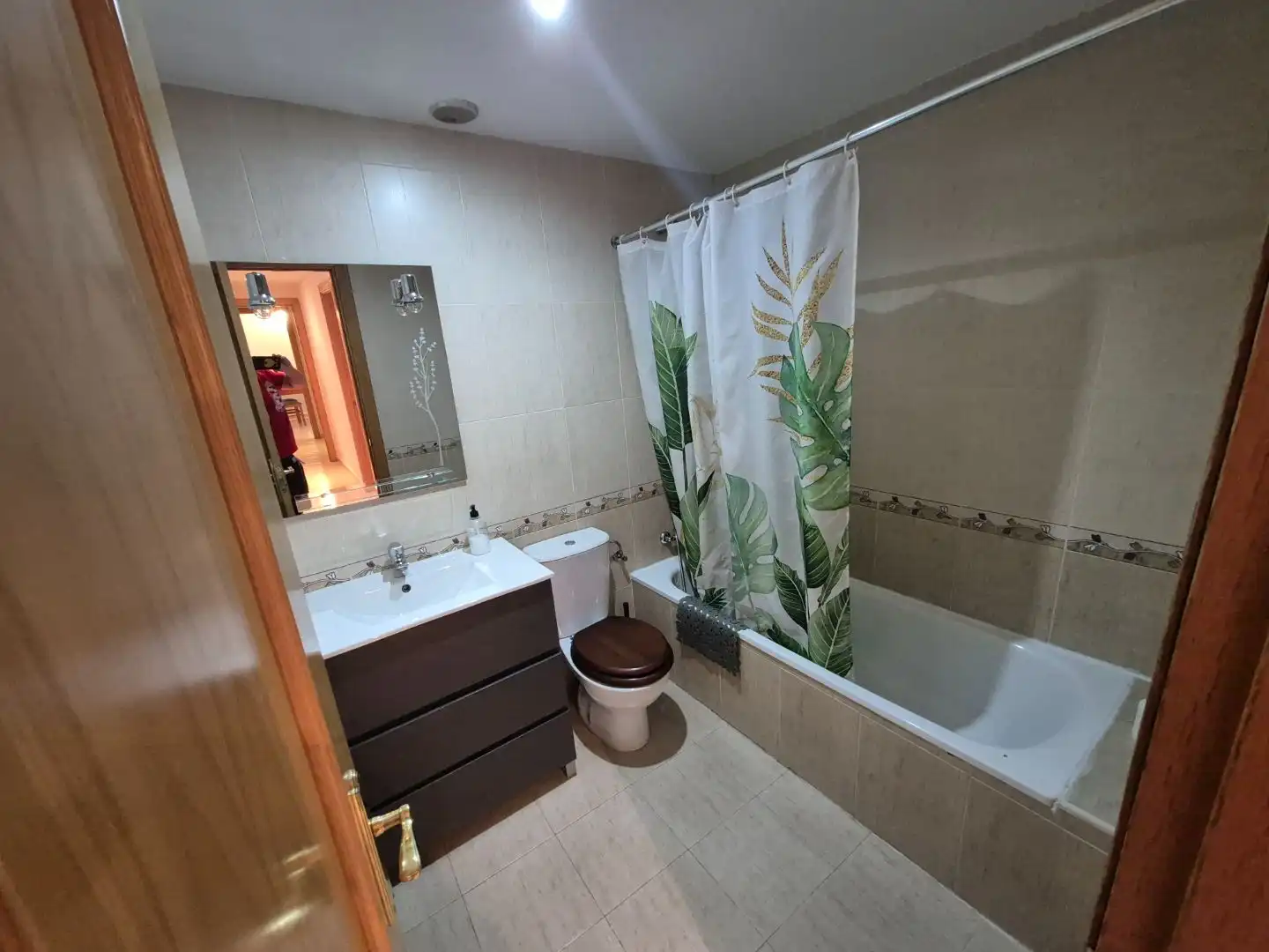 Badezimmer von Wohnung zur Miete in El Molar (Madrid) mit Klimaanlage, Heizung und Terrasse