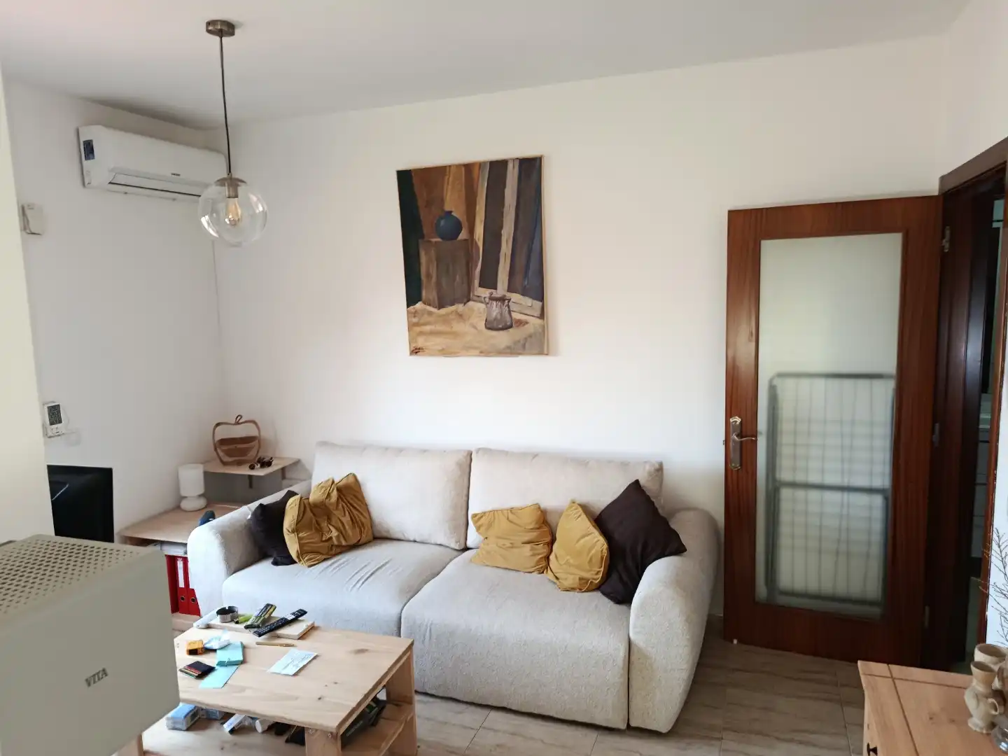Ático en venta en Calle Murillo, 29, Roquetas Pueblo Sala de estar de Ático en venta en Roquetas de Mar con Aire acondicionado, Calefacción y Terraza