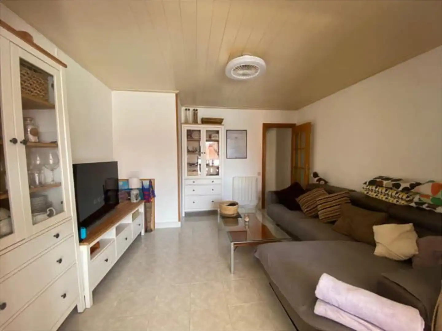 Dachboden zum Verkauf in Riu Nord Wohnzimmer von Dachboden zum Verkauf in Santa Coloma de Gramenet mit Terrasse