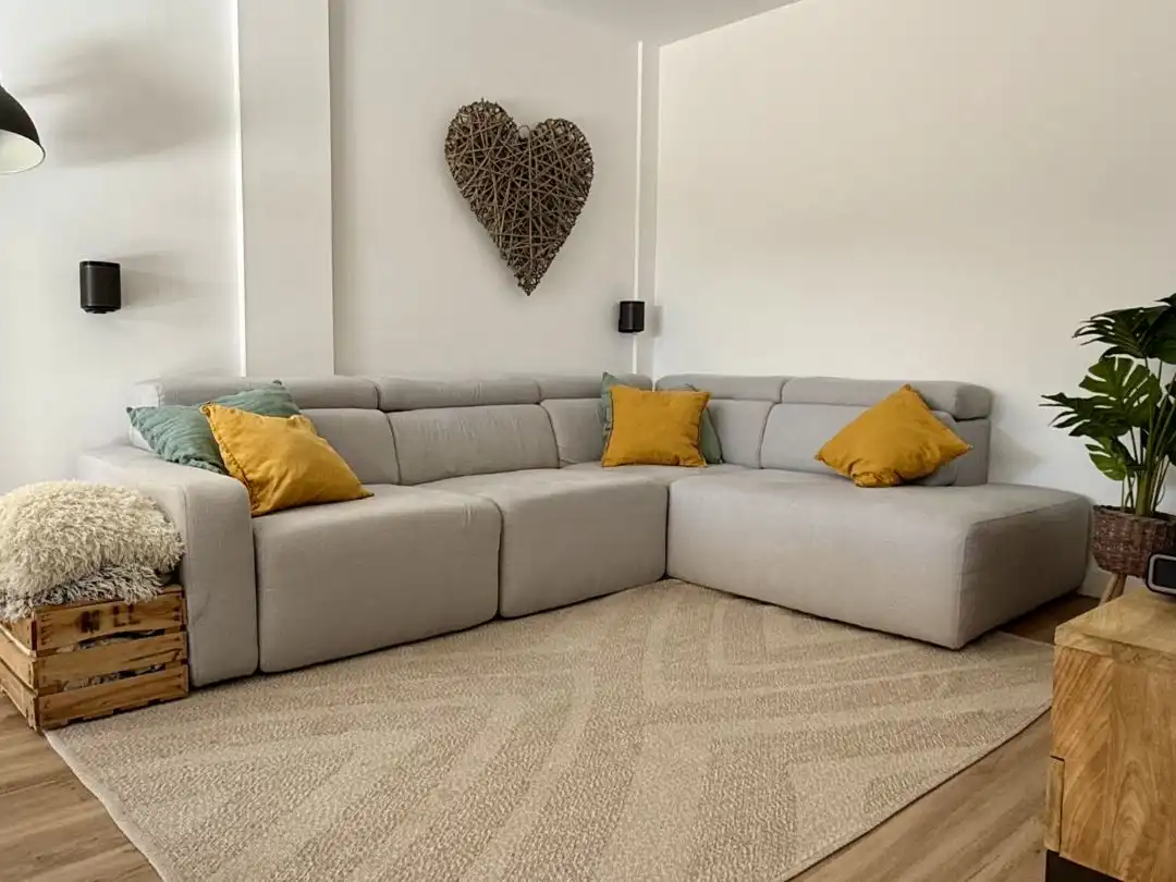 Flat for sale in Calle Castillo de Arévalo, 11, Europolis Living room of Flat for sale in Las Rozas de Madrid with Air Conditioner