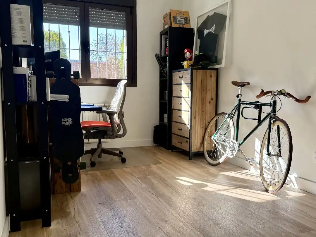 Flat for sale in Calle Castillo de Arévalo, 11, Europolis Bedroom of Flat for sale in Las Rozas de Madrid with Air Conditioner