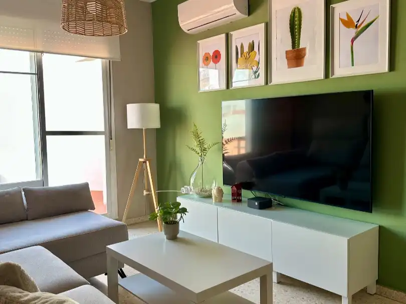 Flat for sale in Calle Rosales, 1, Arcos de la Frontera Living room of Flat for sale in Arcos de la Frontera with Air Conditioner and Terrace