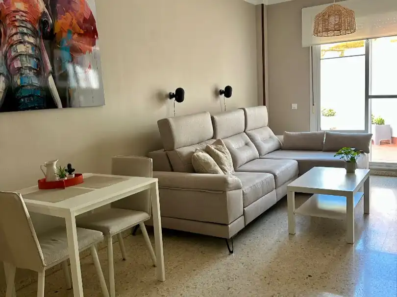 Flat for sale in Calle Rosales, 1, Arcos de la Frontera Living room of Flat for sale in Arcos de la Frontera with Air Conditioner and Terrace