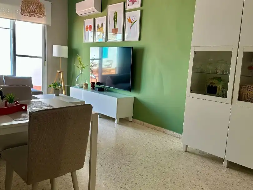 Flat for sale in Calle Rosales, 1, Arcos de la Frontera Living room of Flat for sale in Arcos de la Frontera with Air Conditioner and Terrace