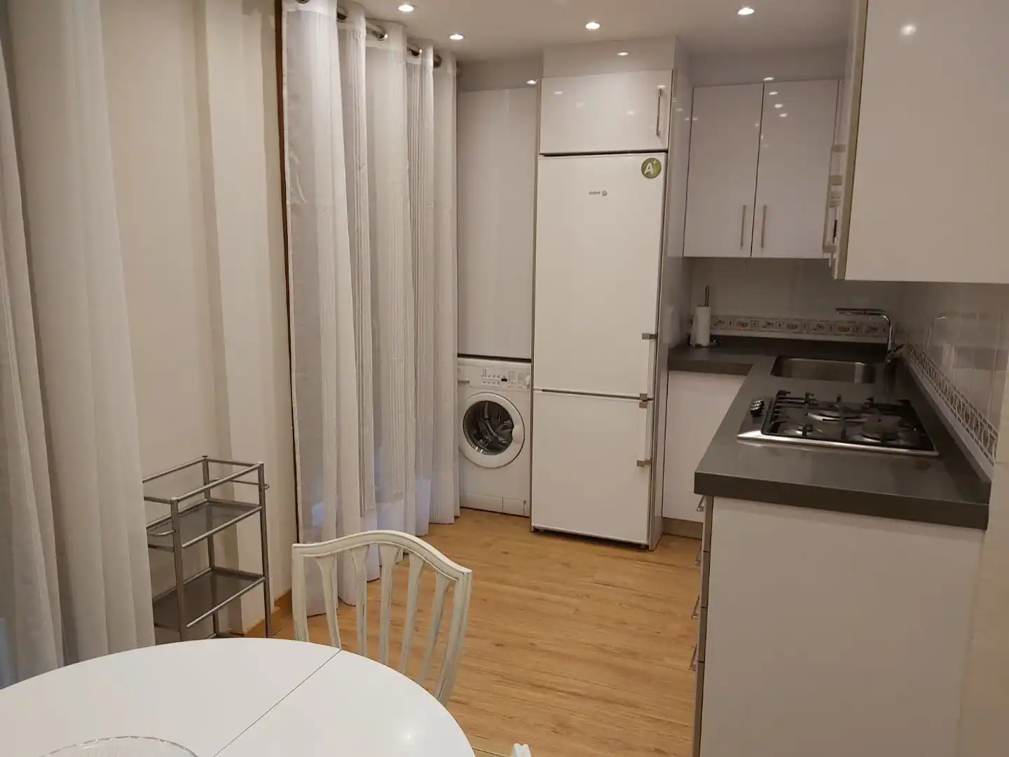 Cocina de Dúplex de alquiler en Briviesca con Calefacción, Parquet y Amueblado