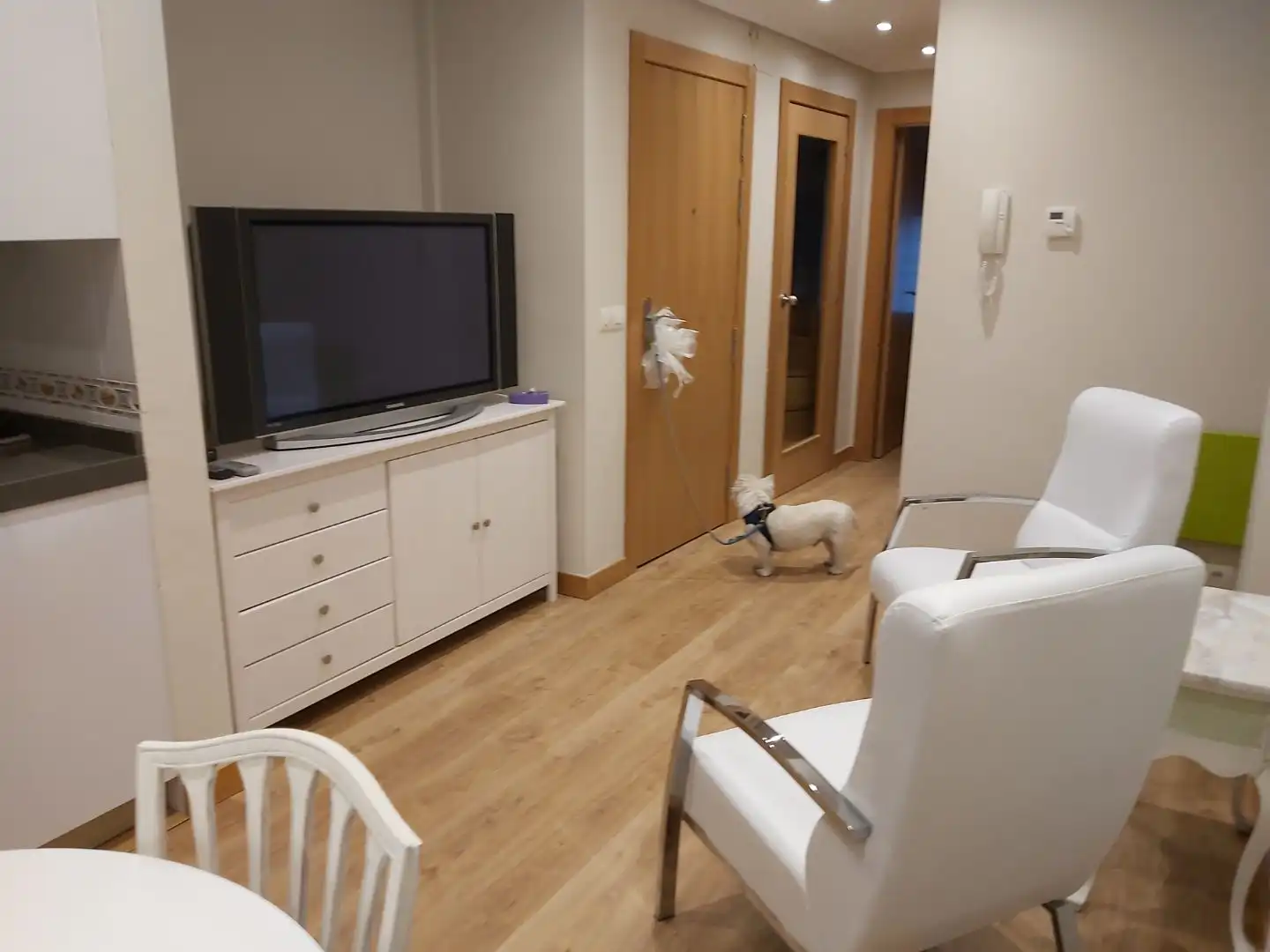Sala de estar de Dúplex de alquiler en Briviesca con Calefacción, Parquet y Amueblado