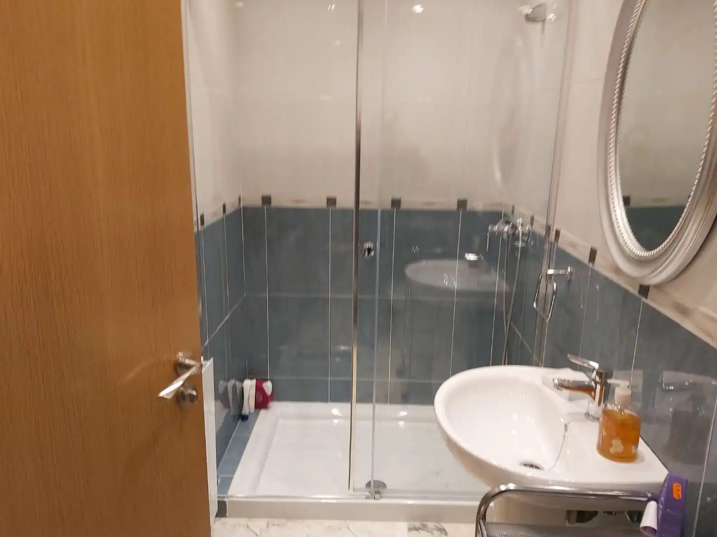 Baño de Dúplex de alquiler en Briviesca con Calefacción, Parquet y Amueblado