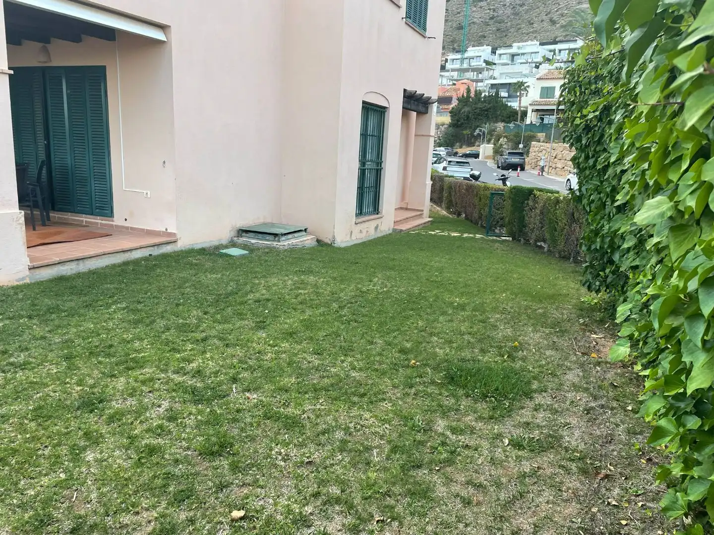 Einfamilien-Reihenhaus zur Miete in Carrer Berna, 6, Golf Bahía Garten von Einfamilien-Reihenhaus zur Miete in Finestrat mit Klimaanlage, Heizung und Privatgarten