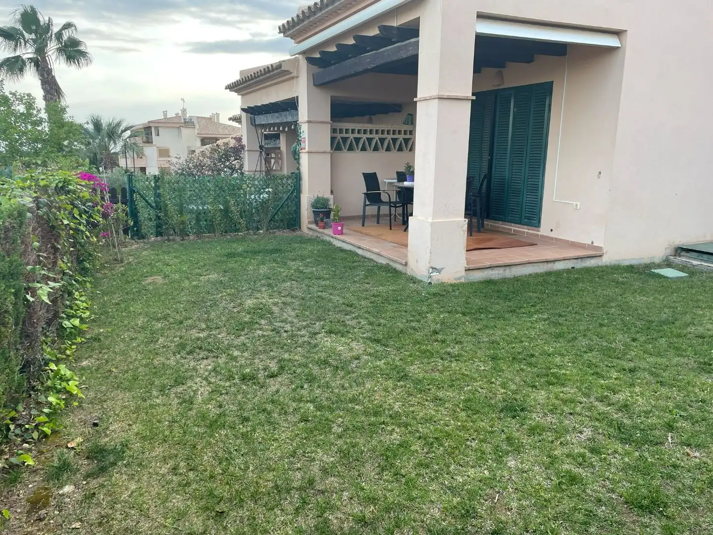 Einfamilien-Reihenhaus zur Miete in Carrer Berna, 6, Golf Bahía Terrasse von Einfamilien-Reihenhaus zur Miete in Finestrat mit Klimaanlage, Heizung und Privatgarten