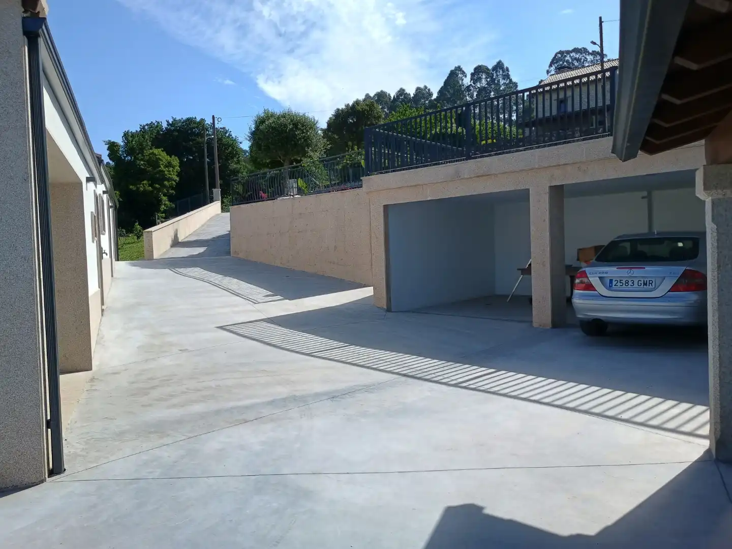 Parking de Casa o chalet de alquiler en Moraña con Terraza