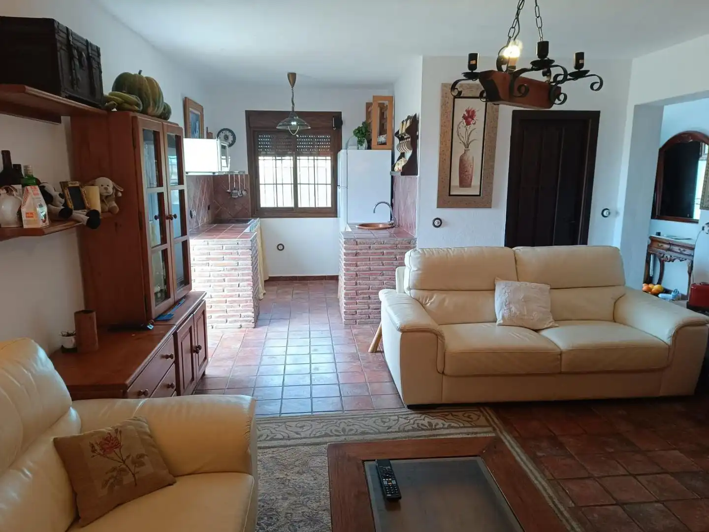 Finca rústica en venta en Camino Alto de Guaro, 23, Alozaina Sala de estar de Finca rústica en venta en Alozaina con Piscina