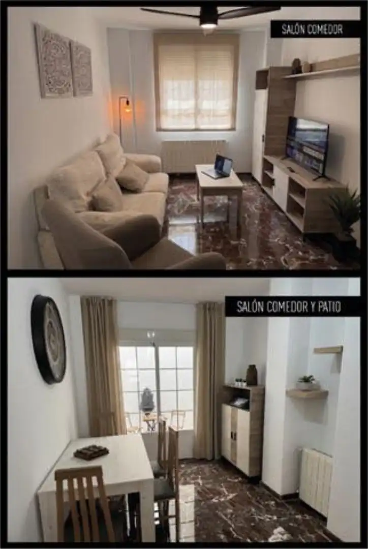 Habitació a Belén - San Roque Sala d'estar de Casa o xalet per a compartir en Jaén amb Terrassa i Moblat