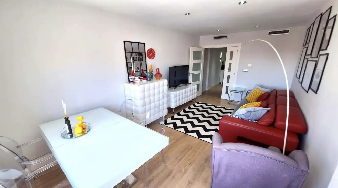 Flat for sale in Calle Mayor, 12, Pilar de la Horadada ciudad Living room of Flat for sale in Pilar de la Horadada with Air Conditioner, Terrace and Balcony
