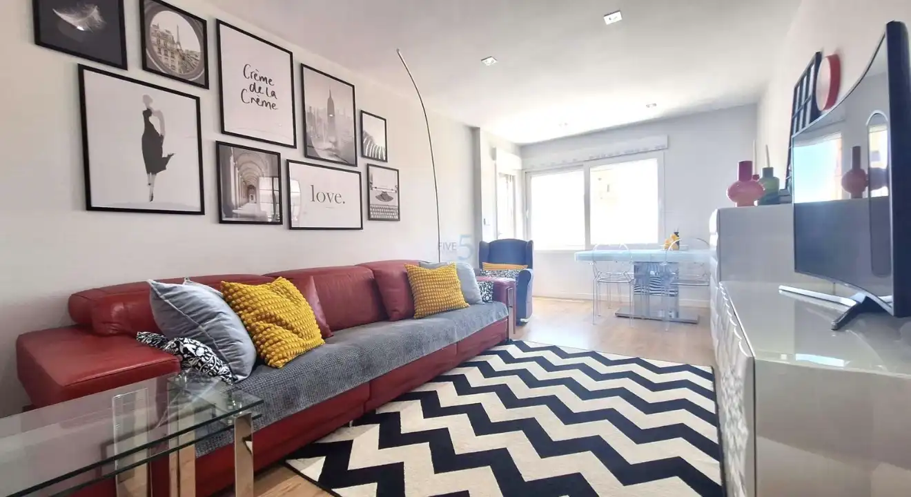 Flat for sale in Calle Mayor, 12, Pilar de la Horadada ciudad Living room of Flat for sale in Pilar de la Horadada with Air Conditioner, Terrace and Balcony