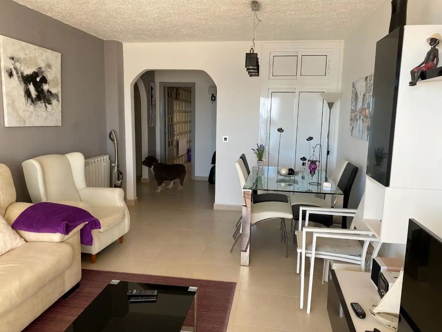 Flat for sale in Passeig Maritim, 33, Passeig Marítim Dining room of Flat for sale in Mont-roig del Camp with Terrace, Swimming Pool and Balcony