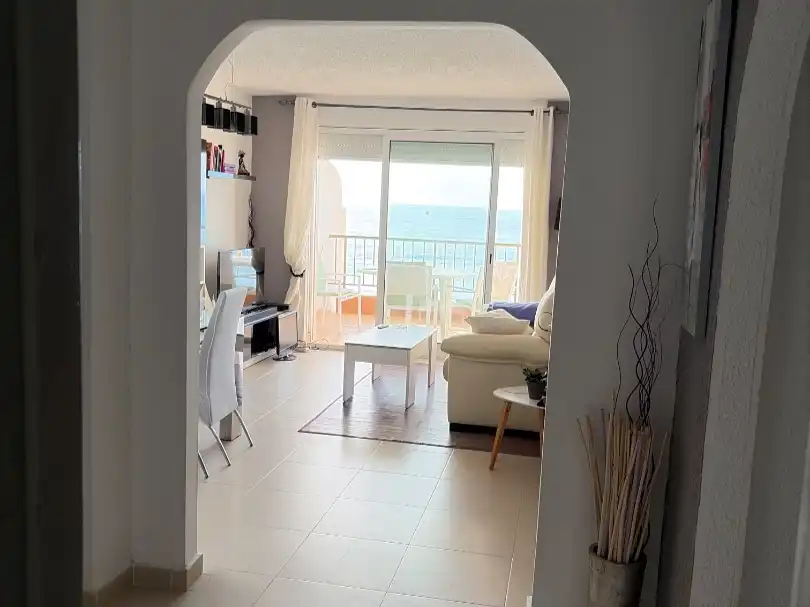 Flat for sale in Passeig Maritim, 33, Passeig Marítim Living room of Flat for sale in Mont-roig del Camp with Terrace, Swimming Pool and Balcony