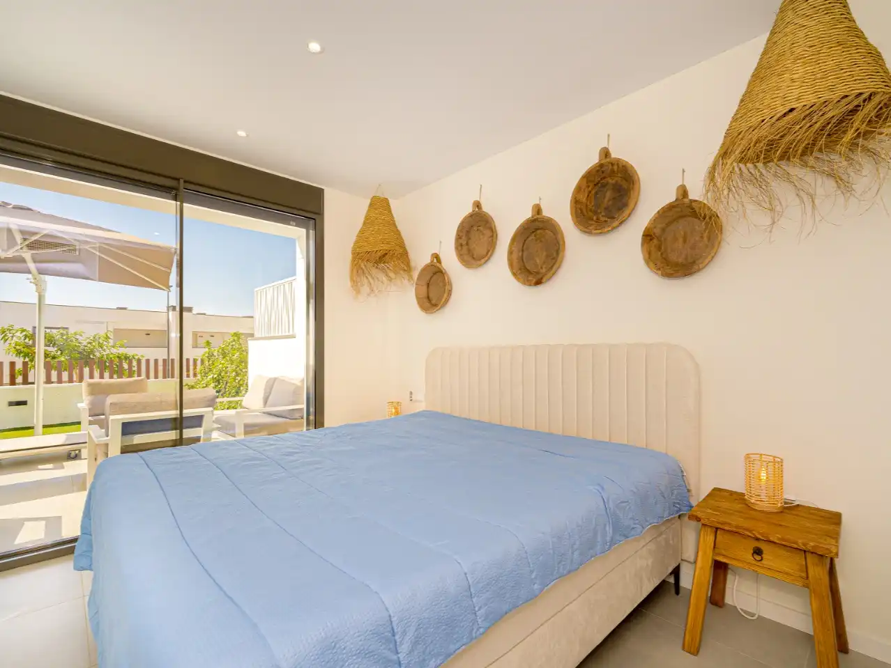 Schlafzimmer von Wohnung zum Verkauf in Finestrat mit Klimaanlage, Terrasse und Schwimmbad