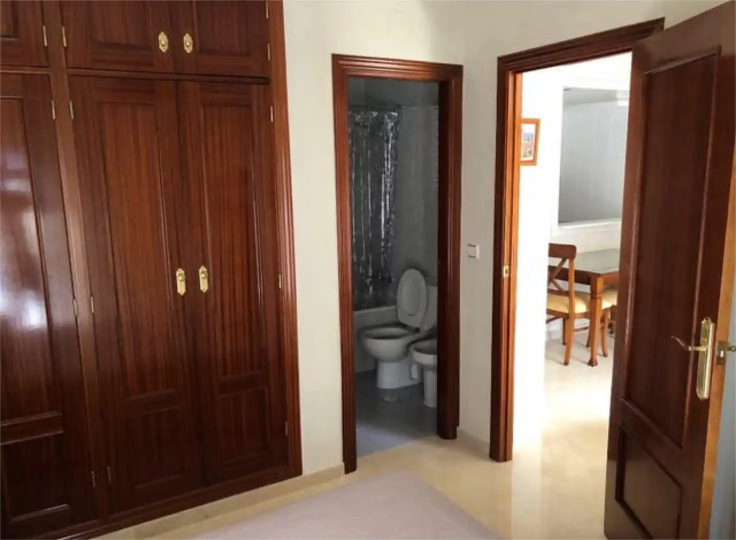 Baño de Piso de alquiler en Jaén con Jardín privado y Amueblado