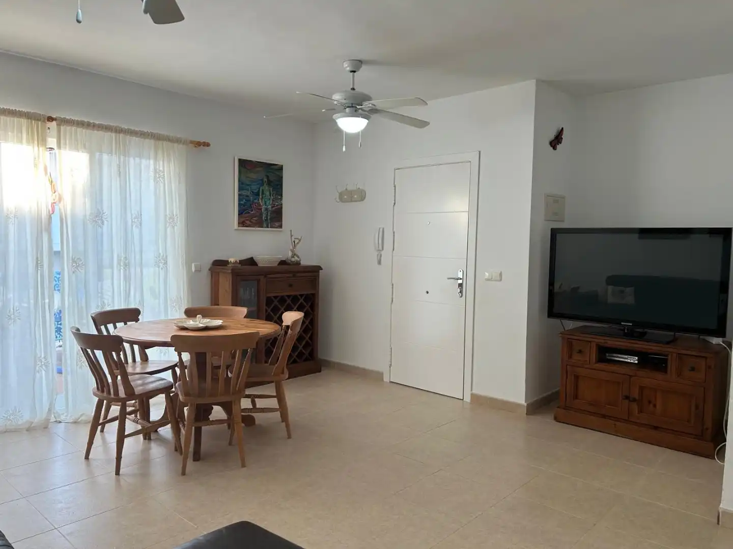 Apartamento en venta en Avenida Costa Levante, 3, Marina de la Torre Sala de estar de Apartamento en venta en Mojácar con Aire acondicionado, Terraza y Piscina