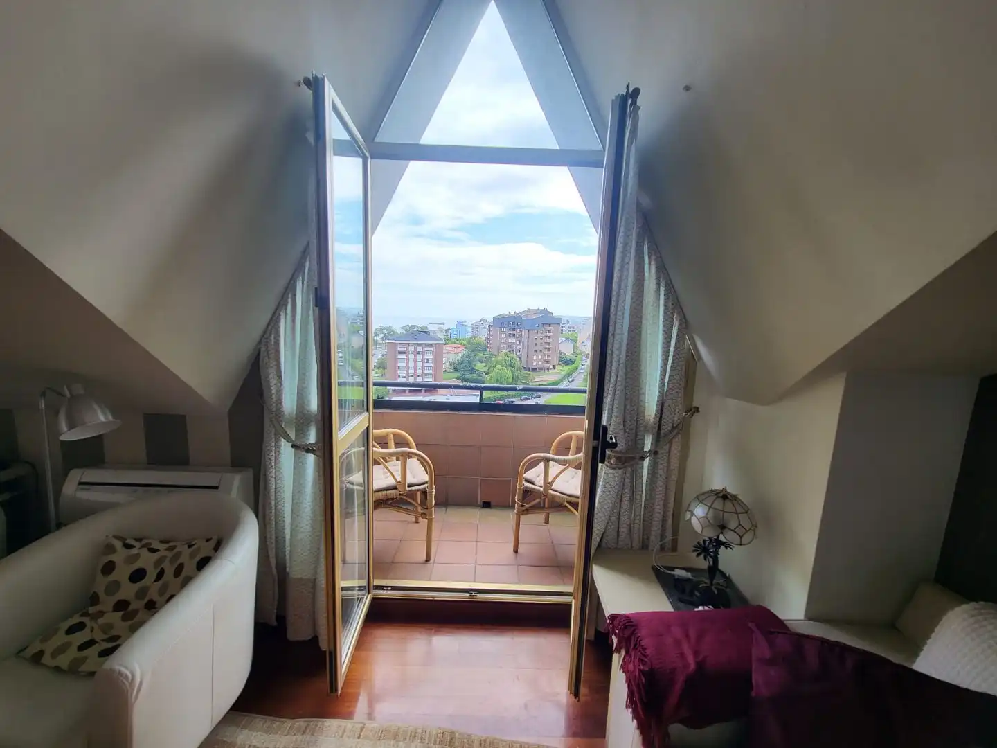 Balcony of Flat for sale in Santander  with Air Conditioner, Terrace and Balcony