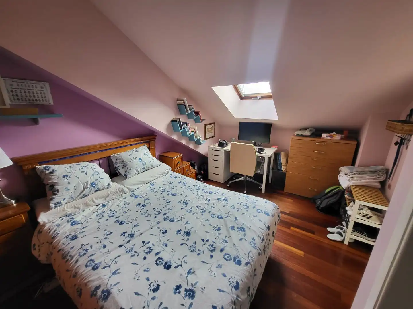 Bedroom of Flat for sale in Santander  with Air Conditioner, Terrace and Balcony
