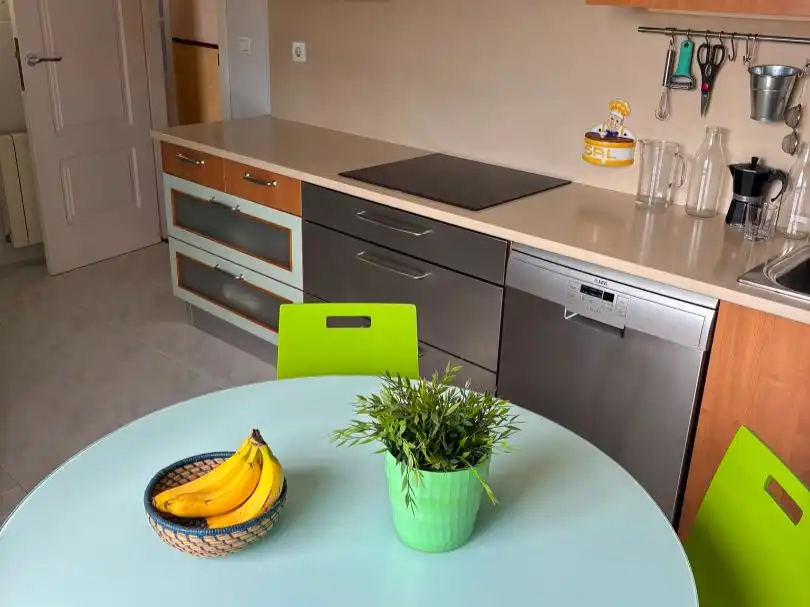 Kitchen of Flat for sale in Santander  with Air Conditioner, Terrace and Balcony