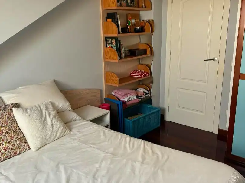Bedroom of Flat for sale in Santander  with Air Conditioner, Terrace and Balcony
