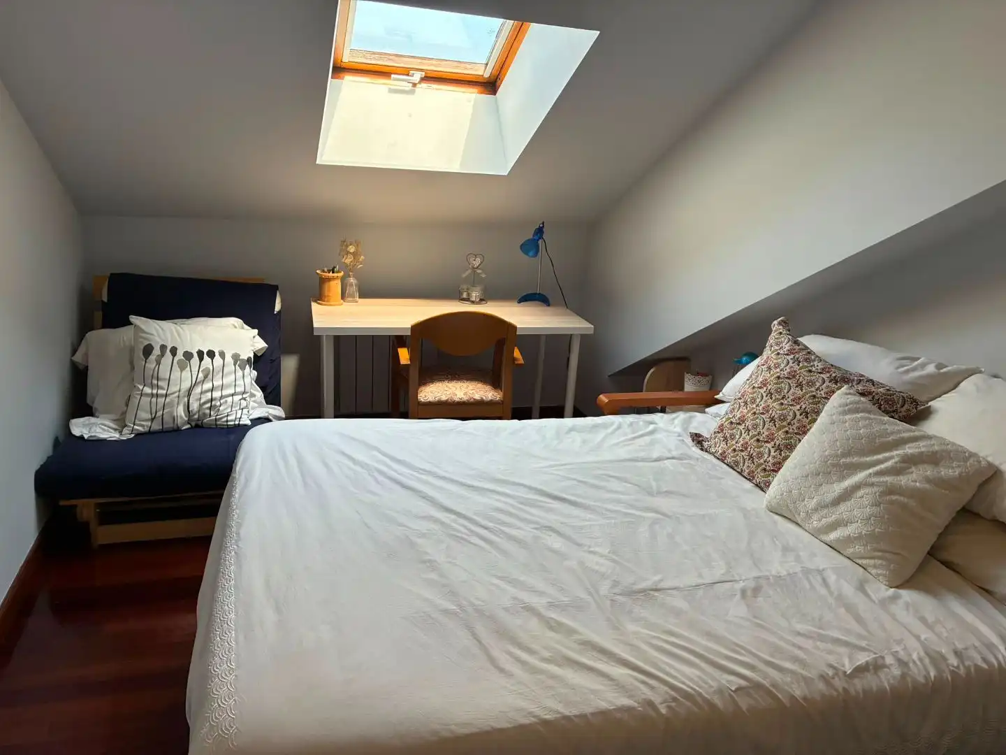Bedroom of Flat for sale in Santander  with Air Conditioner, Terrace and Balcony