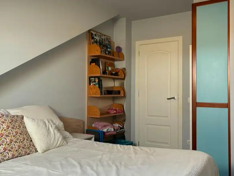 Bedroom of Flat for sale in Santander  with Air Conditioner, Terrace and Balcony
